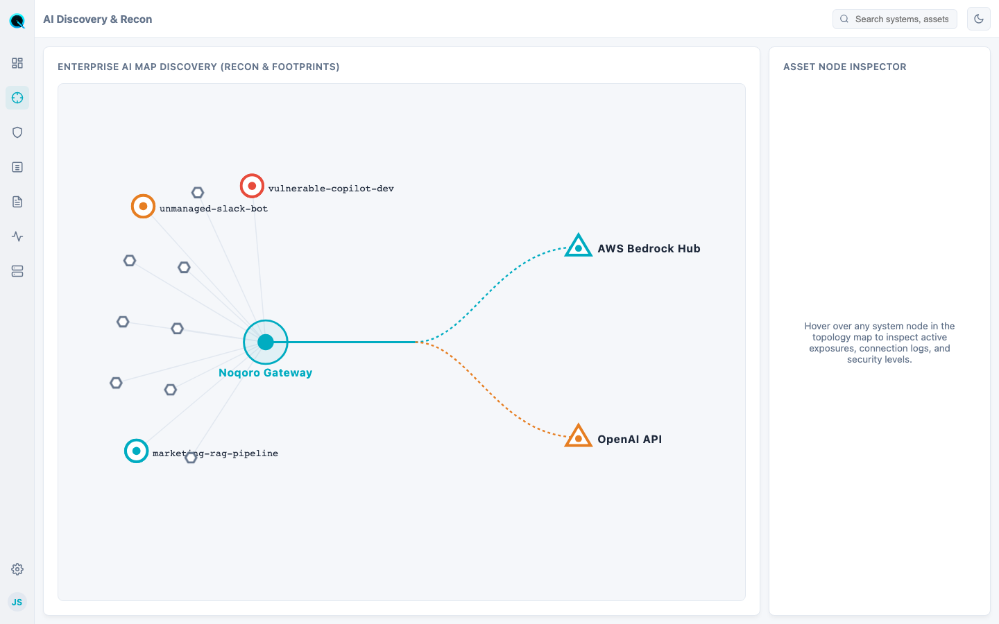 Noqoro AI Discovery & Recon Light Mode